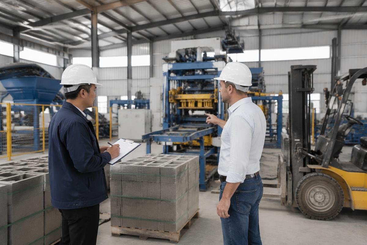 Negotiation checklist for block machine shipping terms