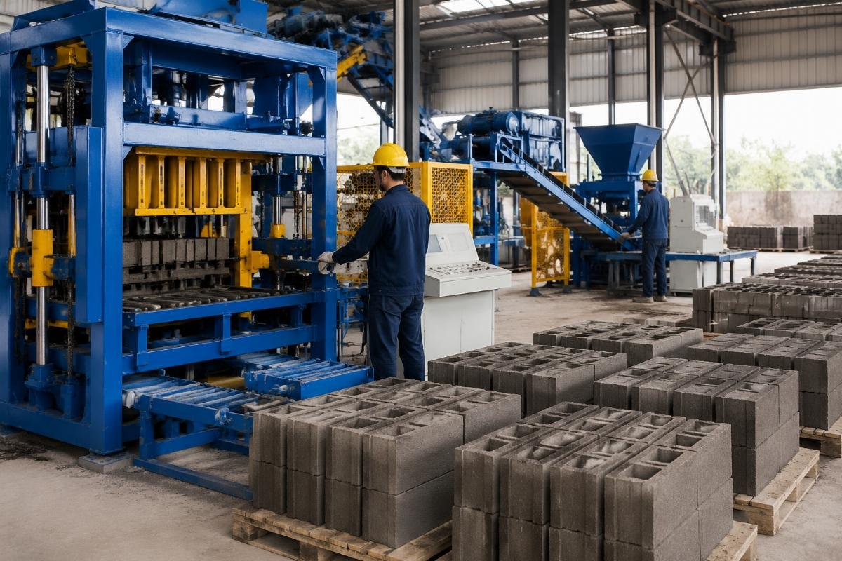 Total Cost of Ownership comparison chart for block machine procurement decisions