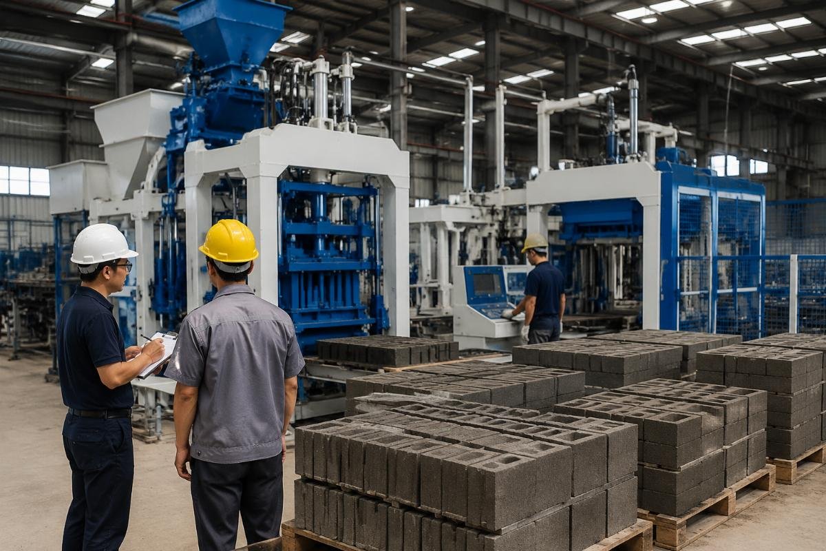 Factory audit checklist for Chinese block machine manufacturer verification