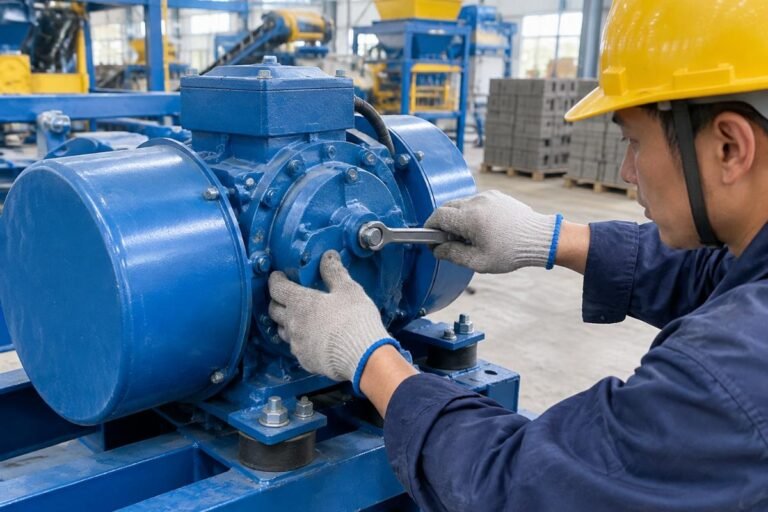 Concrete Block Machine Assembly Guide: QT4-15 to QT12-15 Manufacturer