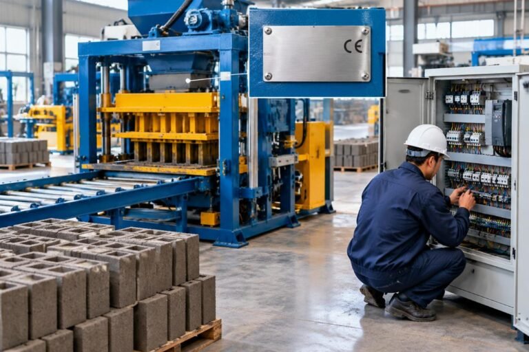 Semi-Automatic Block Machine for Denmark: Factory Direct Sale