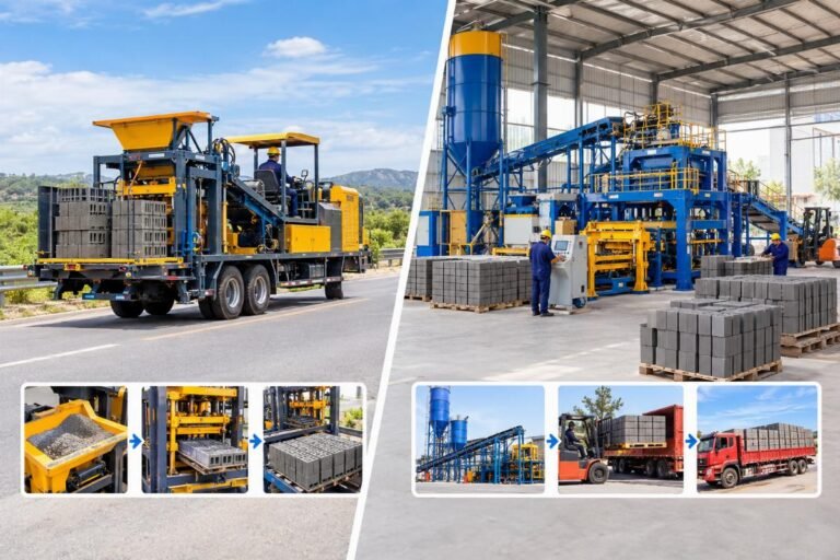 QMY Egg-Layer Block Machine Bulk Supplier for Peru Curbstone